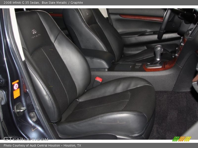Blue Slate Metallic / Graphite 2008 Infiniti G 35 Sedan