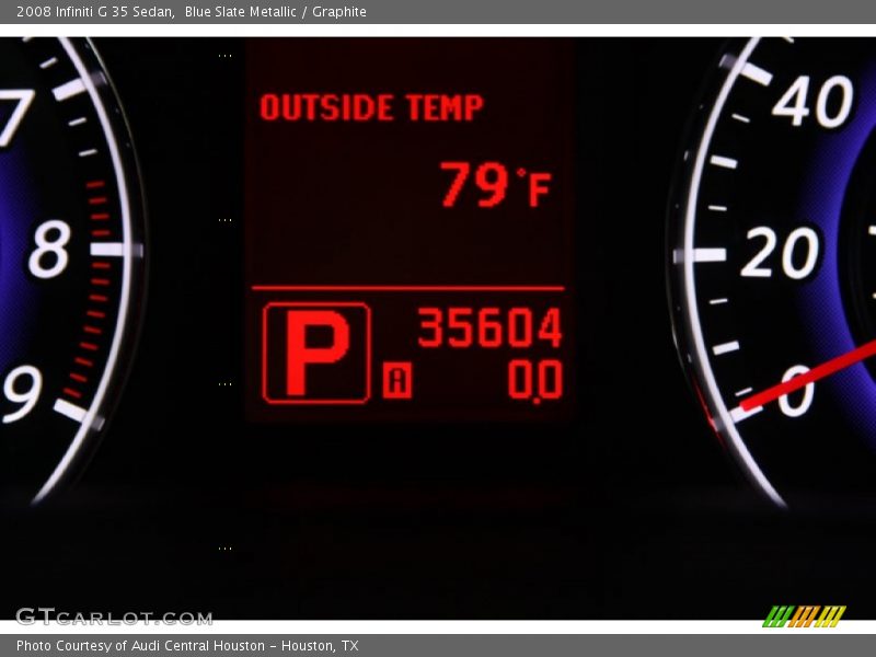 Blue Slate Metallic / Graphite 2008 Infiniti G 35 Sedan