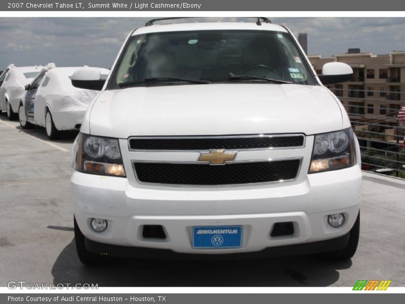 Summit White / Light Cashmere/Ebony 2007 Chevrolet Tahoe LT