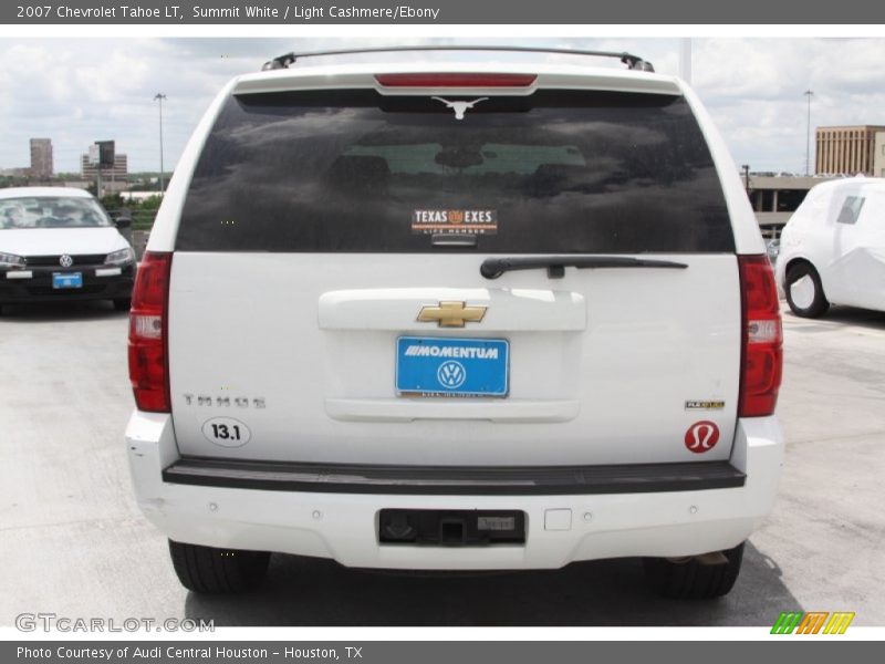 Summit White / Light Cashmere/Ebony 2007 Chevrolet Tahoe LT