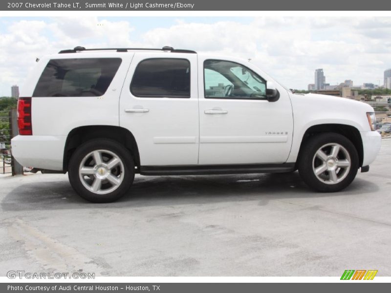 Summit White / Light Cashmere/Ebony 2007 Chevrolet Tahoe LT