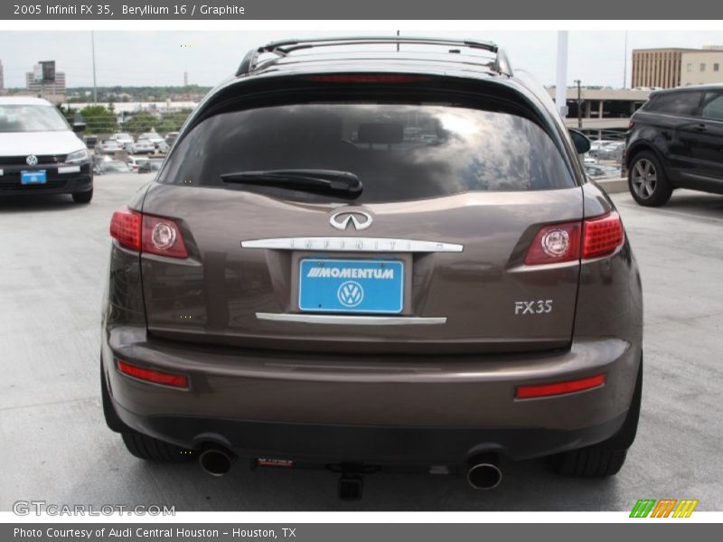 Beryllium 16 / Graphite 2005 Infiniti FX 35