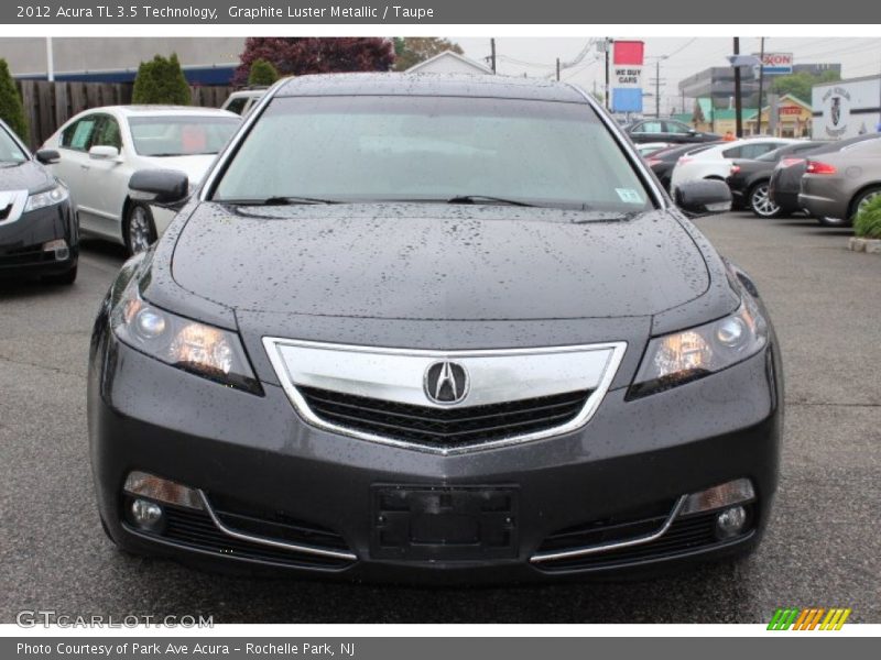 Graphite Luster Metallic / Taupe 2012 Acura TL 3.5 Technology