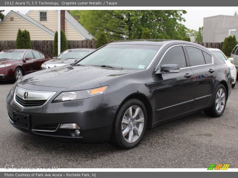 Graphite Luster Metallic / Taupe 2012 Acura TL 3.5 Technology