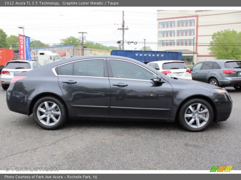Graphite Luster Metallic / Taupe 2012 Acura TL 3.5 Technology