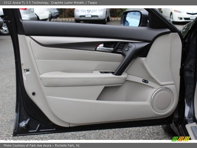 Graphite Luster Metallic / Taupe 2012 Acura TL 3.5 Technology