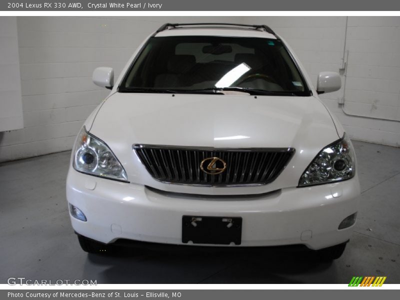 Crystal White Pearl / Ivory 2004 Lexus RX 330 AWD