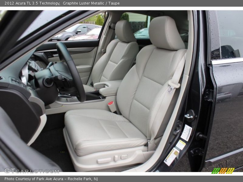 Graphite Luster Metallic / Taupe 2012 Acura TL 3.5 Technology