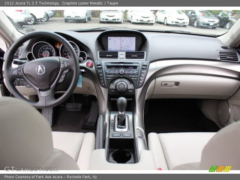 Graphite Luster Metallic / Taupe 2012 Acura TL 3.5 Technology