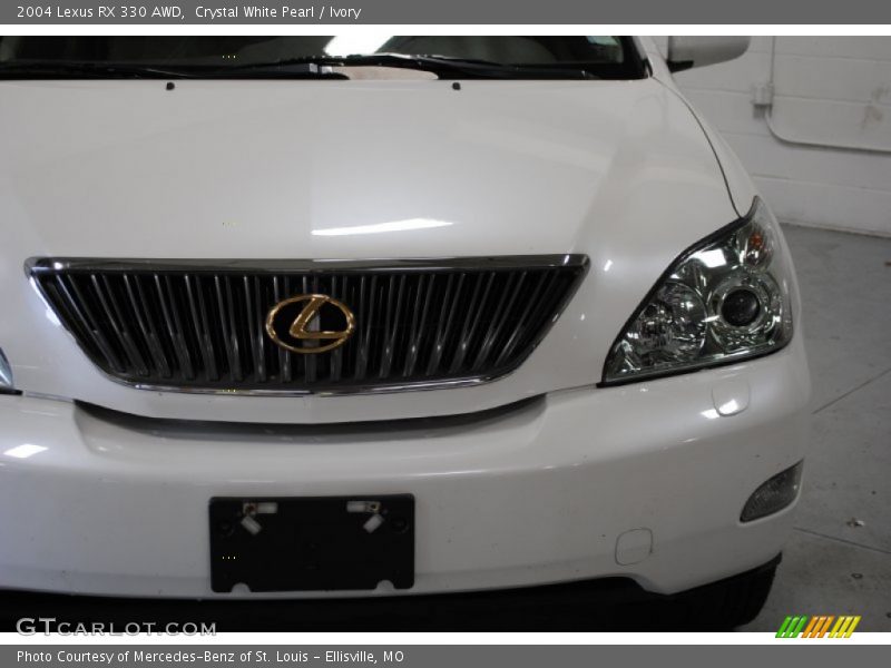 Crystal White Pearl / Ivory 2004 Lexus RX 330 AWD