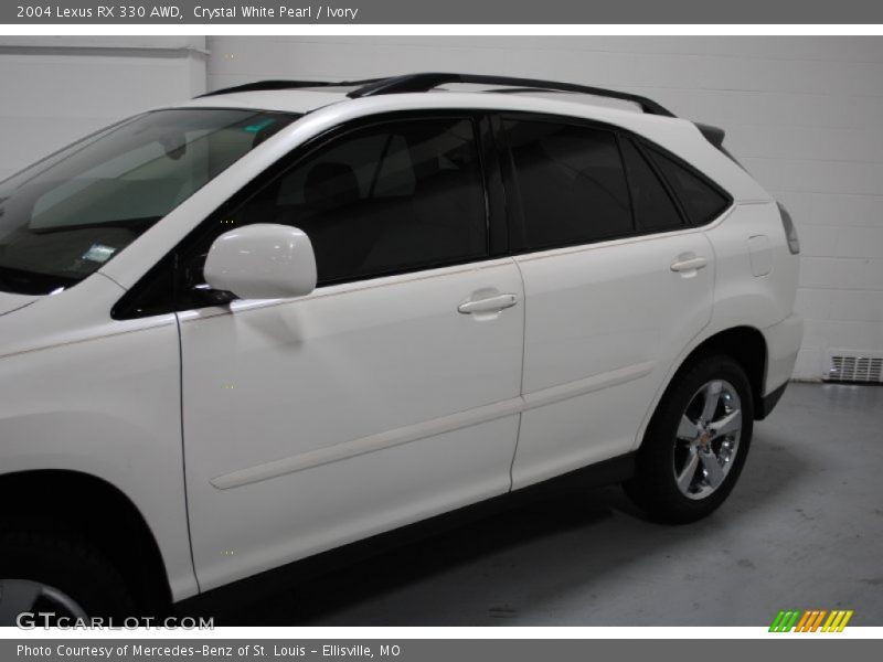 Crystal White Pearl / Ivory 2004 Lexus RX 330 AWD