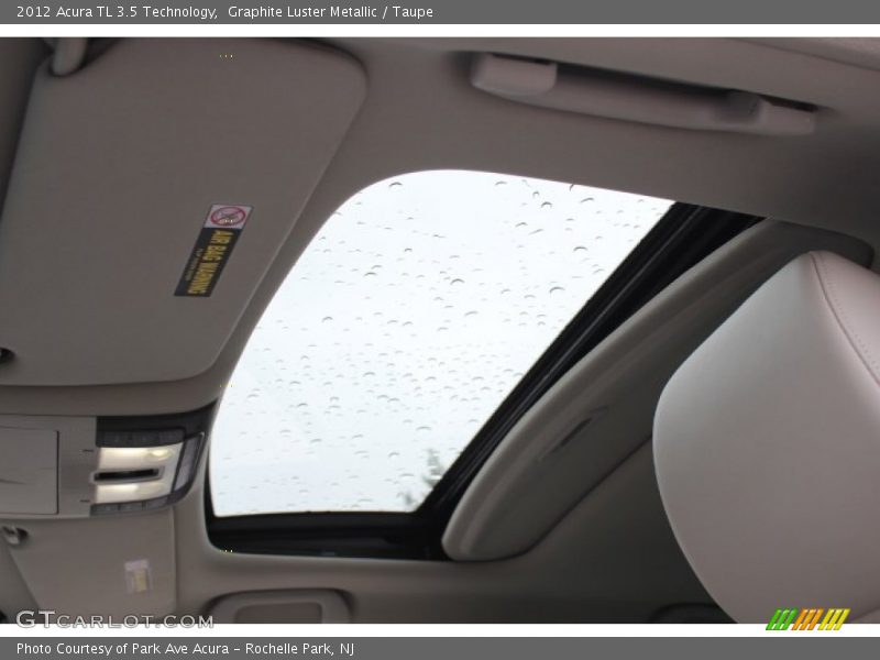 Graphite Luster Metallic / Taupe 2012 Acura TL 3.5 Technology