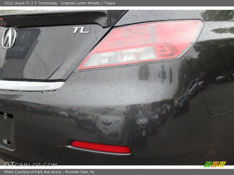 Graphite Luster Metallic / Taupe 2012 Acura TL 3.5 Technology