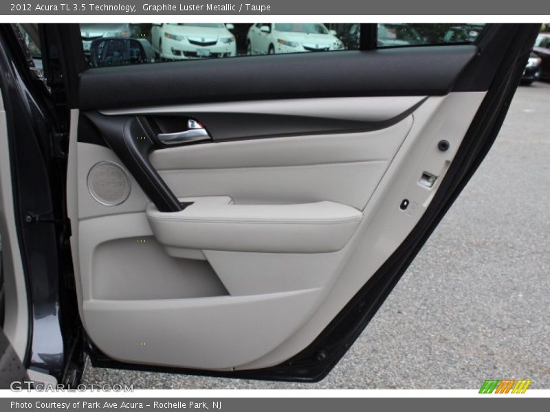 Graphite Luster Metallic / Taupe 2012 Acura TL 3.5 Technology