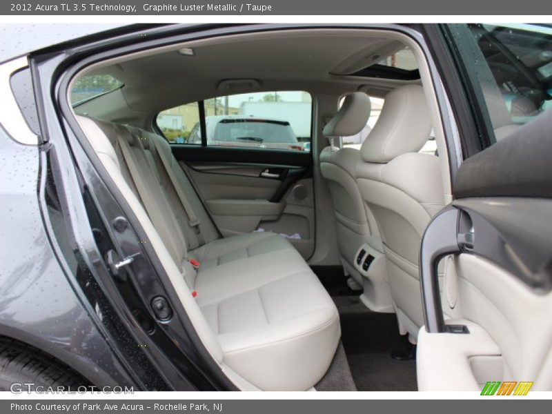 Graphite Luster Metallic / Taupe 2012 Acura TL 3.5 Technology