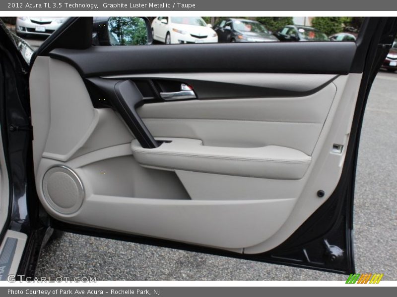 Graphite Luster Metallic / Taupe 2012 Acura TL 3.5 Technology