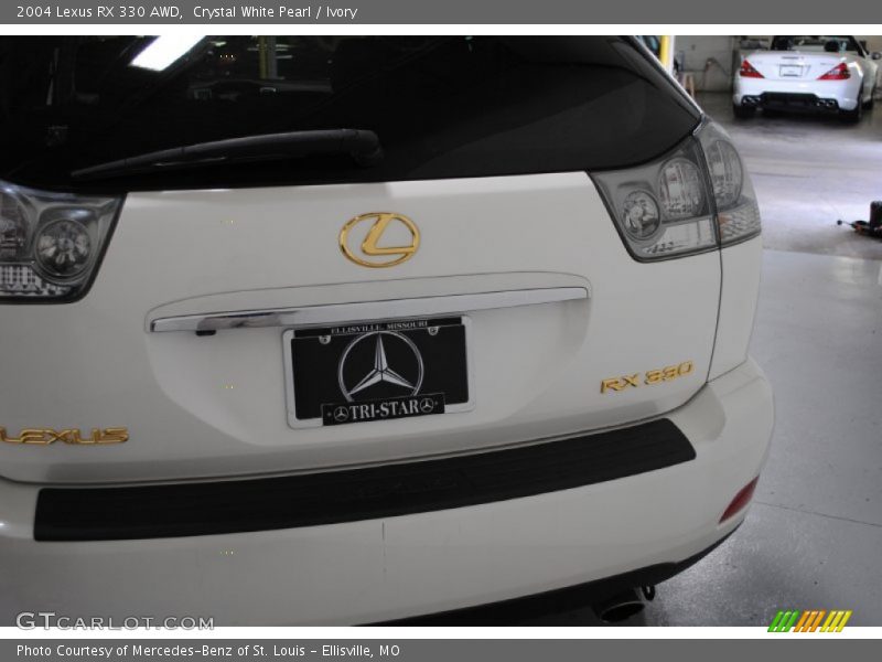 Crystal White Pearl / Ivory 2004 Lexus RX 330 AWD