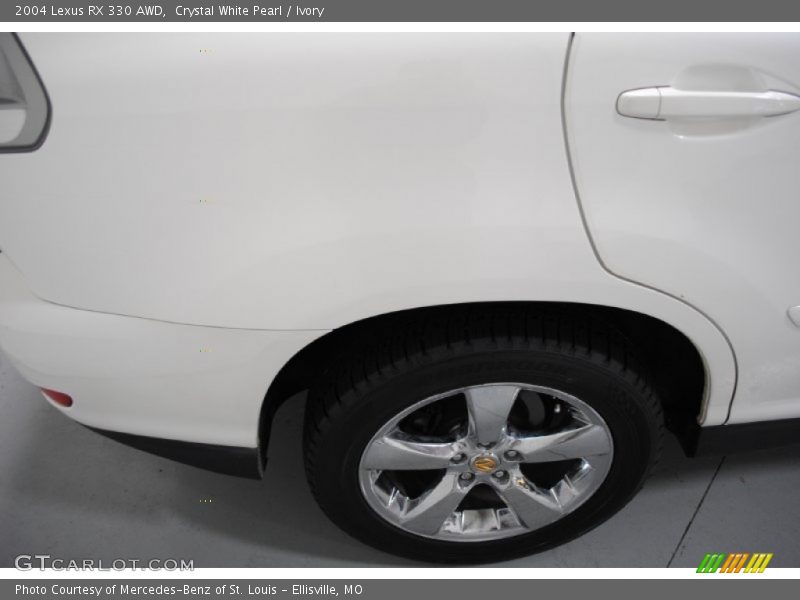 Crystal White Pearl / Ivory 2004 Lexus RX 330 AWD
