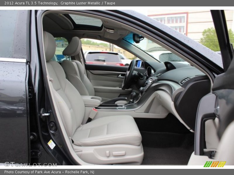 Graphite Luster Metallic / Taupe 2012 Acura TL 3.5 Technology