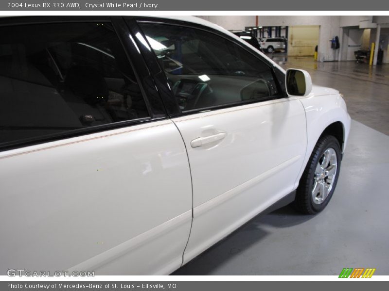 Crystal White Pearl / Ivory 2004 Lexus RX 330 AWD