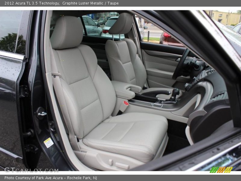 Graphite Luster Metallic / Taupe 2012 Acura TL 3.5 Technology