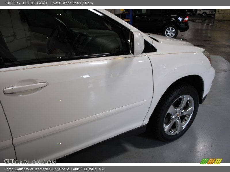 Crystal White Pearl / Ivory 2004 Lexus RX 330 AWD