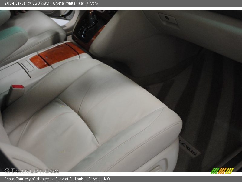 Crystal White Pearl / Ivory 2004 Lexus RX 330 AWD