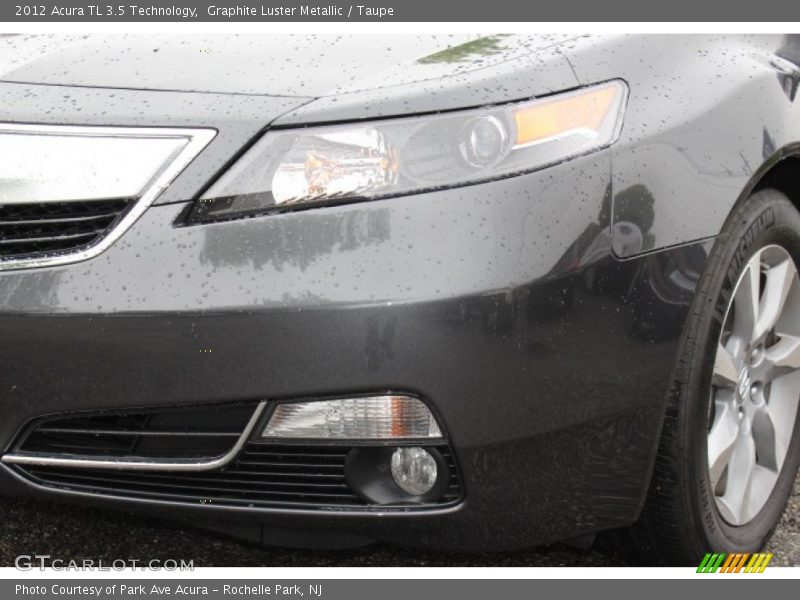 Graphite Luster Metallic / Taupe 2012 Acura TL 3.5 Technology