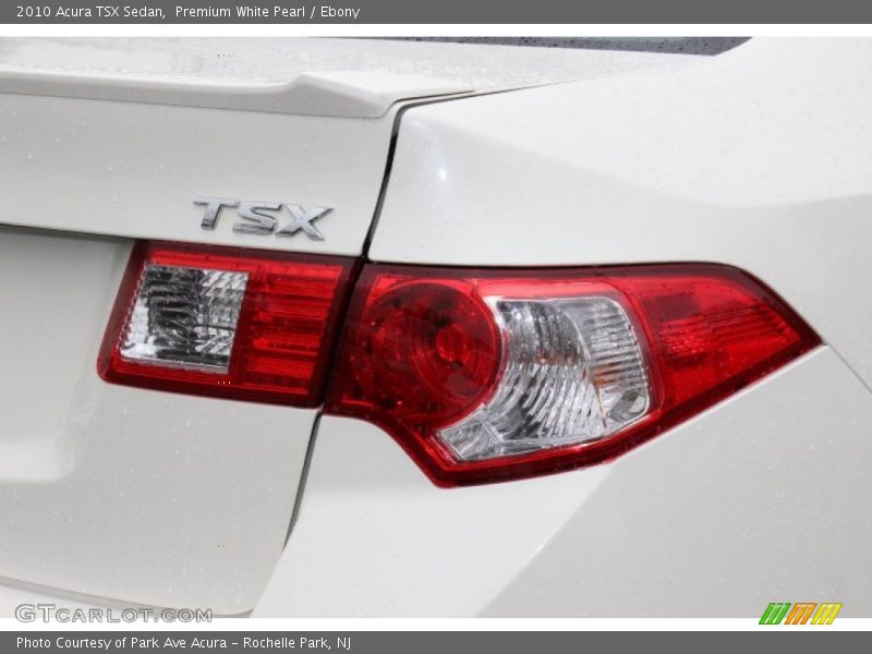 Premium White Pearl / Ebony 2010 Acura TSX Sedan