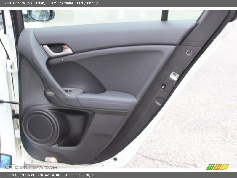 Premium White Pearl / Ebony 2010 Acura TSX Sedan