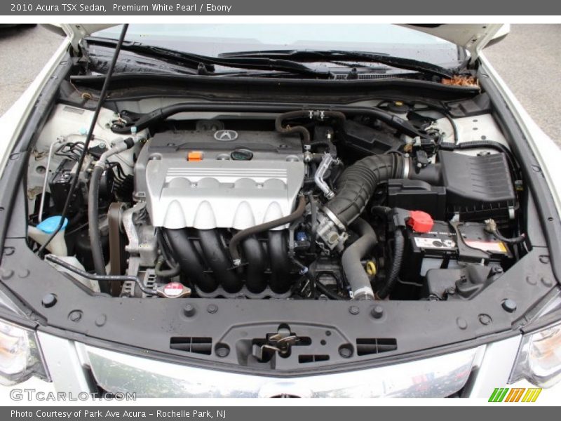 Premium White Pearl / Ebony 2010 Acura TSX Sedan