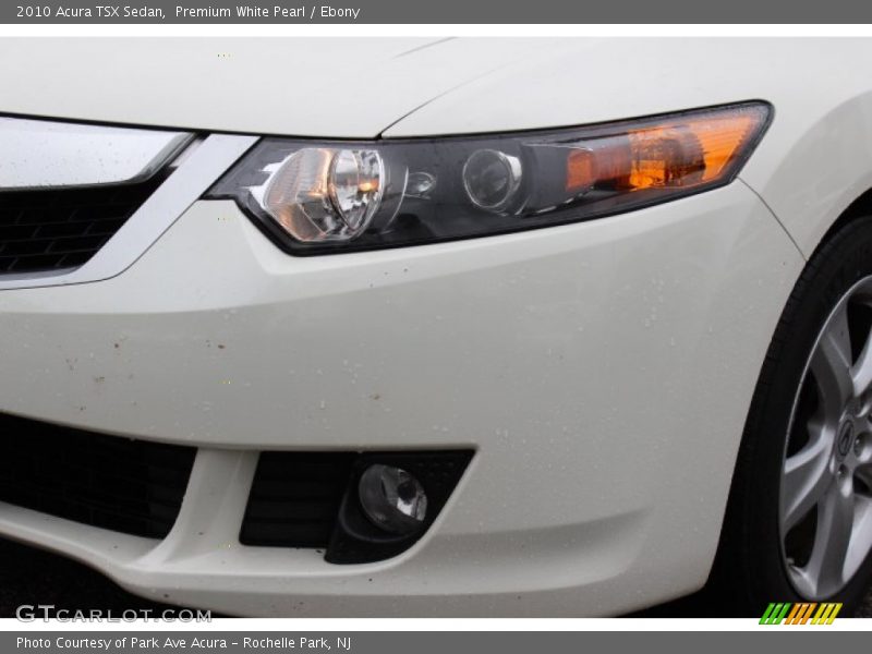 Premium White Pearl / Ebony 2010 Acura TSX Sedan