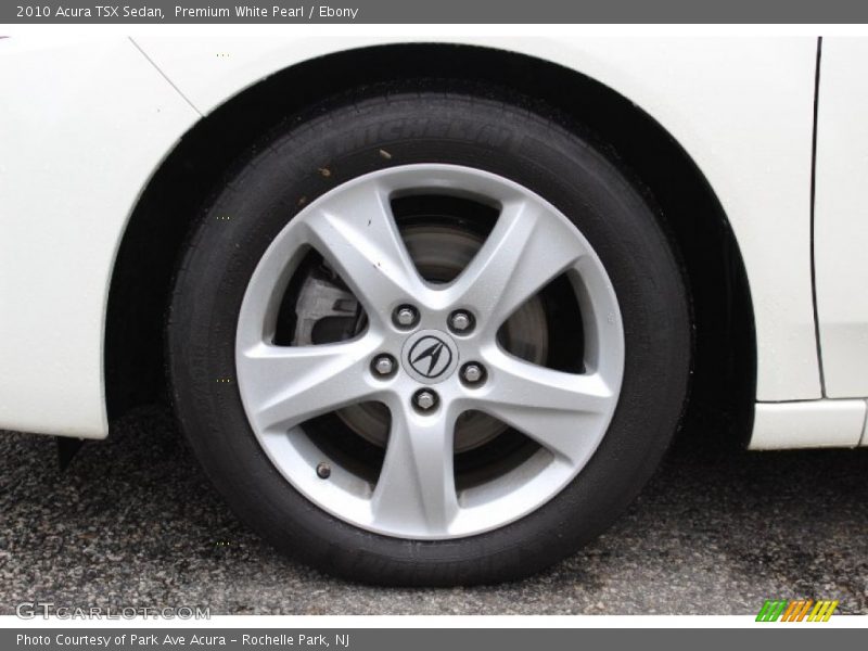 Premium White Pearl / Ebony 2010 Acura TSX Sedan