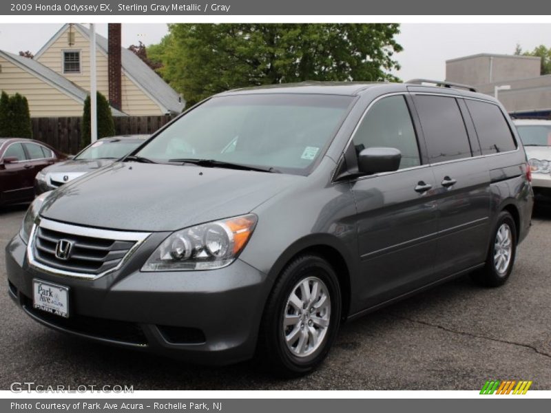 Sterling Gray Metallic / Gray 2009 Honda Odyssey EX
