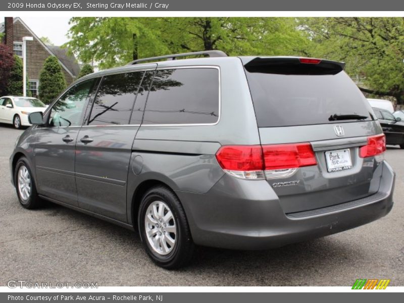 Sterling Gray Metallic / Gray 2009 Honda Odyssey EX