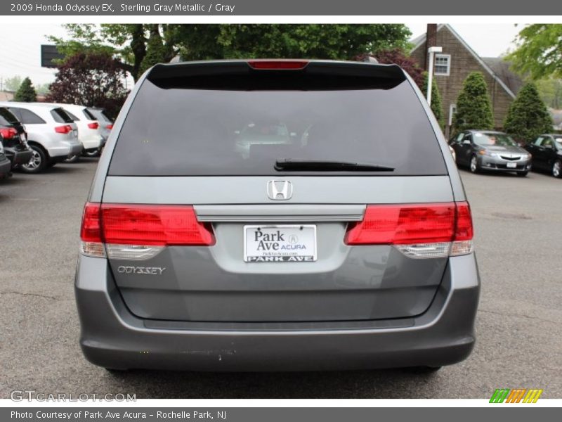 Sterling Gray Metallic / Gray 2009 Honda Odyssey EX