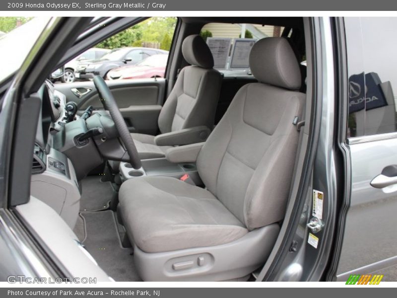 Sterling Gray Metallic / Gray 2009 Honda Odyssey EX