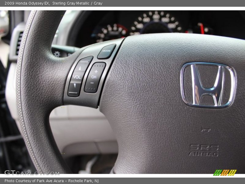 Sterling Gray Metallic / Gray 2009 Honda Odyssey EX