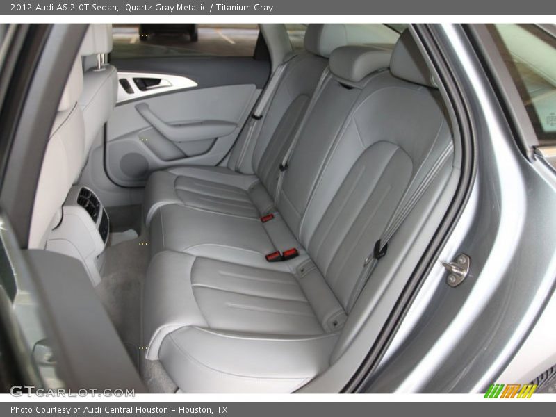 Quartz Gray Metallic / Titanium Gray 2012 Audi A6 2.0T Sedan