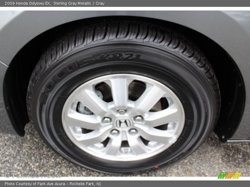 Sterling Gray Metallic / Gray 2009 Honda Odyssey EX