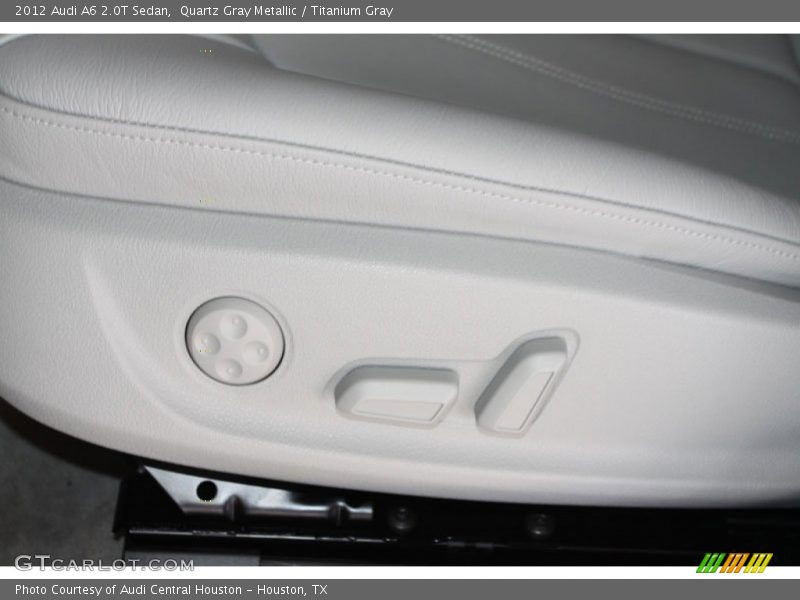 Quartz Gray Metallic / Titanium Gray 2012 Audi A6 2.0T Sedan