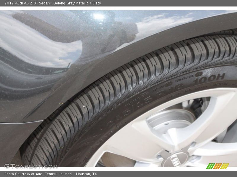 Oolong Gray Metallic / Black 2012 Audi A6 2.0T Sedan