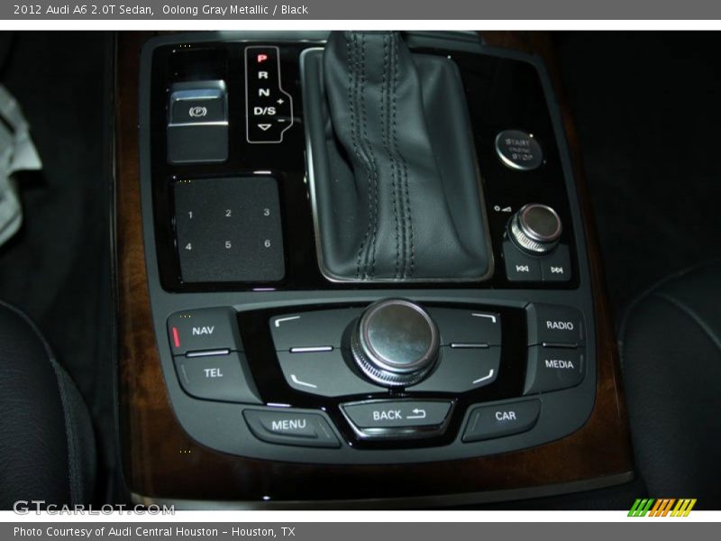 Oolong Gray Metallic / Black 2012 Audi A6 2.0T Sedan