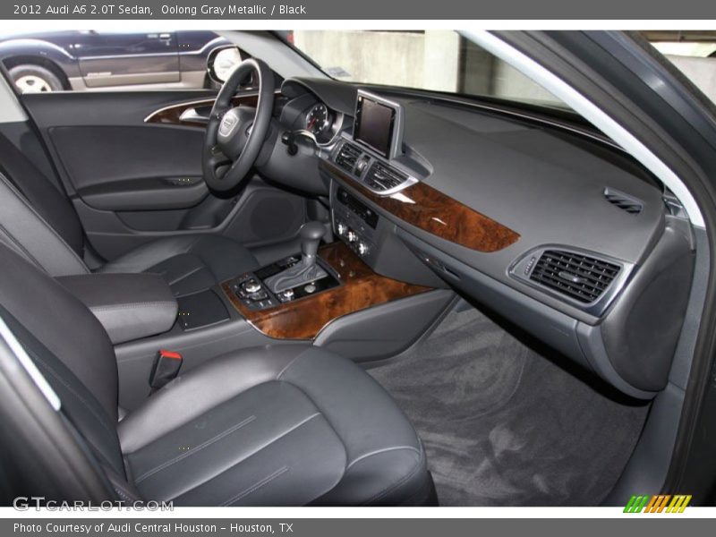 Oolong Gray Metallic / Black 2012 Audi A6 2.0T Sedan