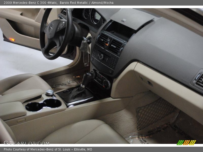 Barolo Red Metallic / Almond/Mocha 2009 Mercedes-Benz C 300 4Matic