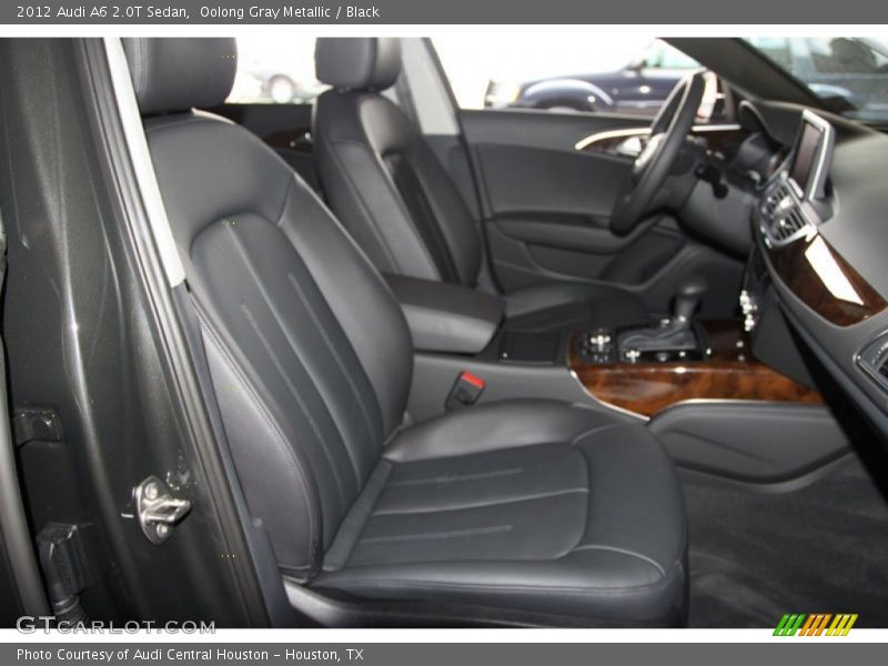 Oolong Gray Metallic / Black 2012 Audi A6 2.0T Sedan