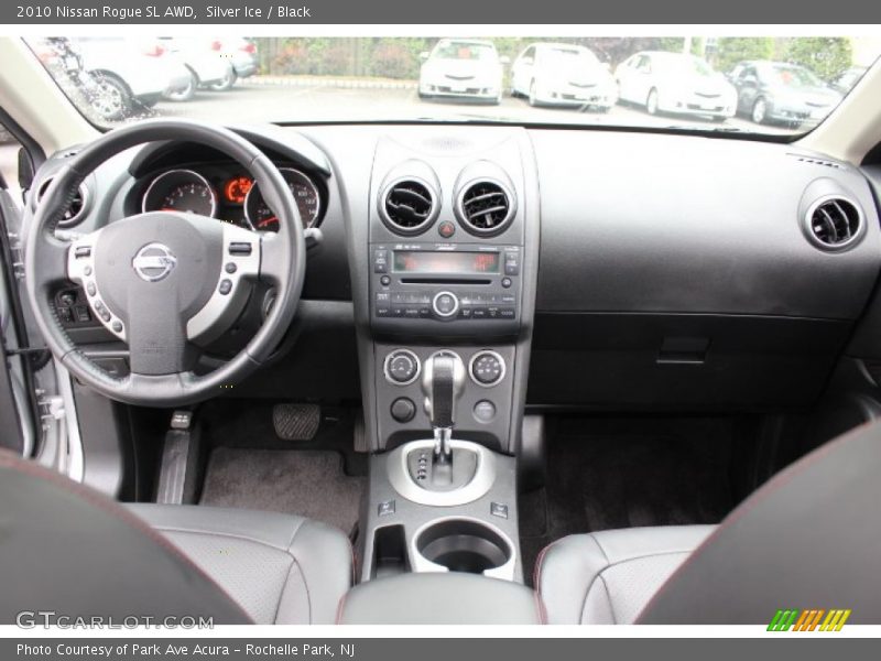 Silver Ice / Black 2010 Nissan Rogue SL AWD