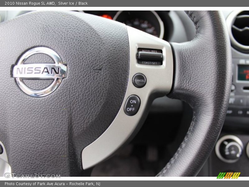 Silver Ice / Black 2010 Nissan Rogue SL AWD