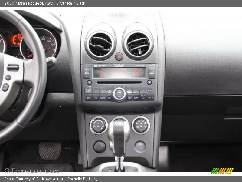 Silver Ice / Black 2010 Nissan Rogue SL AWD