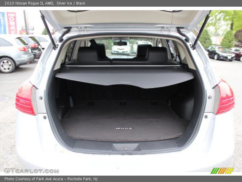 Silver Ice / Black 2010 Nissan Rogue SL AWD